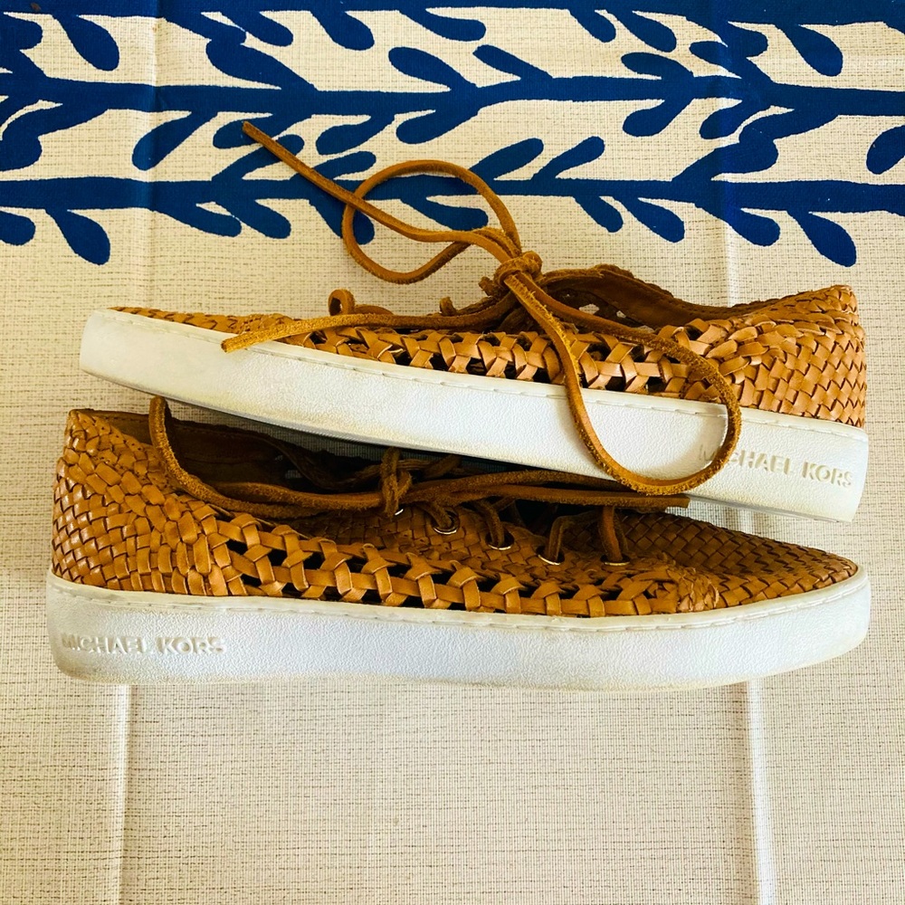 MKors Leather Sneakers